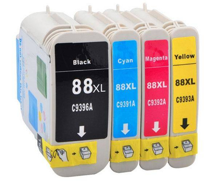 Zgodny Zestaw Tuszy z HP 88XL OfficeJet pro K5400 K5400dn K5400dn K550