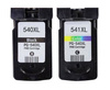 Zgodny Zestaw Tuszy z Canon PG-540XL + CL-541XL Pixma MG3650 TS5150 TS5151 MG3550