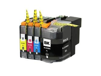 Zgodny Zestaw Tuszy z Brother LC229 + LC225 MFC-J5320DW MFC-J5620DW MFC-J5625DW