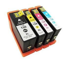 Zgodny Zestaw Tuszy z Lexmark 150XLBK Pro715 Pro915