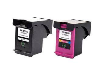 Zgodny Zestaw Tuszy z HP 303XL ENVY Photo 6220 6230 6234 7130