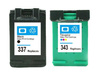 Zgodny Zestaw Tuszy z HP 337 + 343 PhotoSmart c3180 1510 H470 460