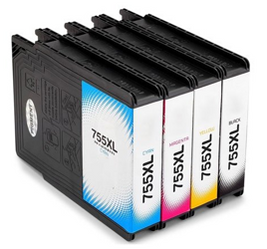 Zgodny Zestaw Tuszy z Epson T7551 WorkForce Pro WF-8010 WF-8510 WF-8590