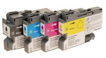 Zgodny Zestaw Tuszy z Brother LC3237 MFC-J5945DW MFC-J6945DW MFC-J6947DW