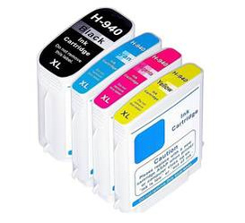Zgodny Zestaw Tuszy z HP 940XL OfficeJet pro 8000 a809a a809n 8500