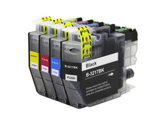 Zgodny Zestaw Tuszy z Brother LC3217 MFC-J5330DW MFC-J5730DW MFC-J6530DW MFC-J6930DW