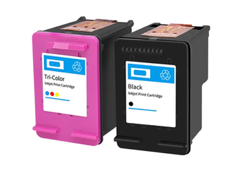 Zgodny Zestaw Tuszy z HP 651 DeskJet Advantage 5575 5645 OfficeJet 202 252