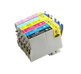 Zgodny Zestaw Tuszy z Epson T0481 Stylus Photo R200 R220 R300 R320
