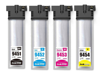 Zgodny Zestaw Tuszy z Epson T9451 WorkForce WF-C5210DW WF-C5290DW WF-C5710DWF WF-C5790DWF