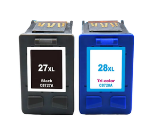 Zgodny Zestaw Tuszy z HP 27 + 28 DeskJet 3300 3600 3845