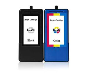 Zgodny Zestaw Tuszy z Lexmark 28 + 29 X2500 X2510 X2530 X2550