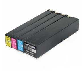 Zgodny Zestaw Tuszy z HP 970XL + 971XL OfficeJet Pro x476dw x451dw x476 x476dn
